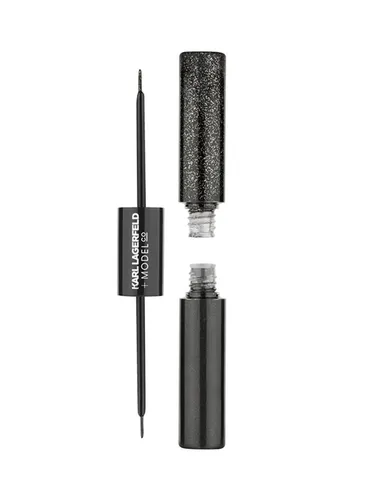 Karl Lagerfeld Karl Lagerfeld + ModelCo, Liquid Glitter Eyeliner Duo (Eyeliner) - 1