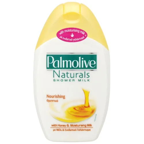 Palmolive Naturals, Shower Milk, Nourishing with Milk & Honey (Kremowy żel pod prysznic, odżywienie) (stara wersja)