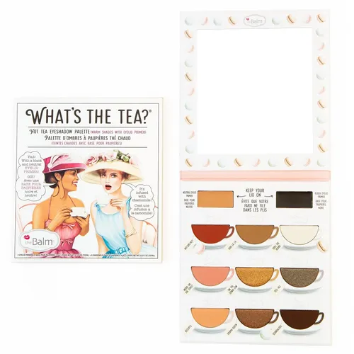 The Balm What's The Tea? Hot Tea. Eyeshadow Palette (Paleta cieni do powiek) - 1