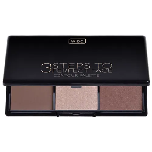 Wibo 3 Steps to Perfect Face Dark (Zestaw do konturowania twarzy)
