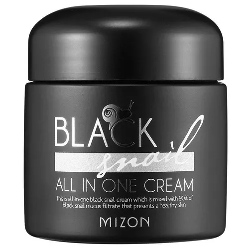 Mizon Black Snail, All-in-One Cream (Krem do twarzy ze śluzem ślimaka) - 2