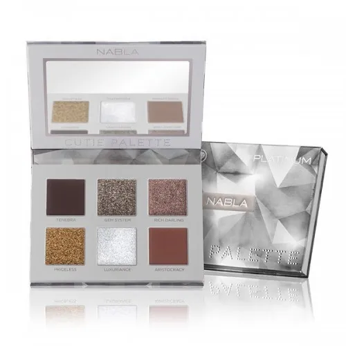 Nabla Cutie Palette Platinum (Paleta 6 cieni do powiek)