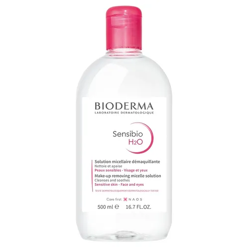 Bioderma Sensibio H2O (Płyn micelarny do oczyszczania twarzy i zmywania makijażu do cery wrażliwej) - 2