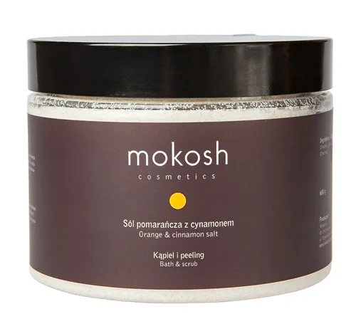 Mokosh Cosmetics Sól `Pomarańcza z cynamonem`