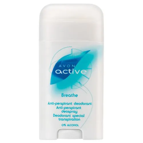 Avon Active, Non-Whitening Antiperspirant Deodorant (Nie pozostawiający śladów antyperspirant w sztyfcie)