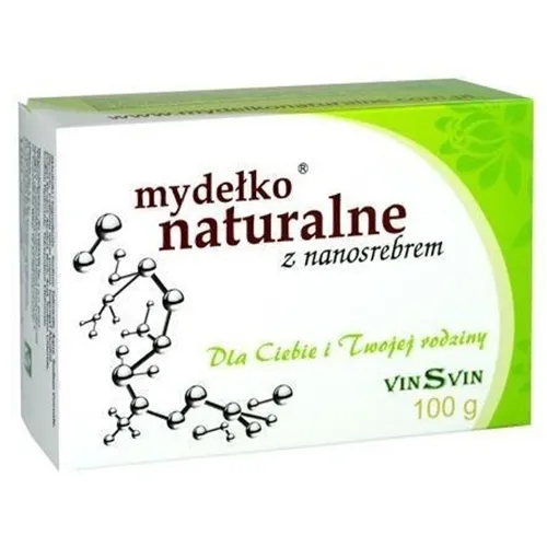 Vinsvin Atomus, Mydełko naturalne z nanosrebrem - 1