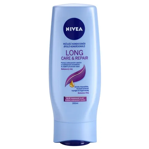 Nivea Long Care & Repair, Odżywka odbudowująca do włosów długich (nowa wersja) - 1