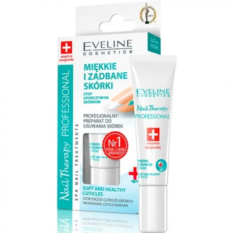 Eveline Cosmetics Nail Therapy Professional, Miękkie i zadbane skórki, Preparat do usuwania skórek - 2