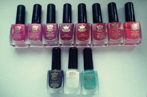 Pablo Color Extra Long Lasting, Fast Drying Nail Enamel  with Vitamins A + E (Lakier do paznokci)
