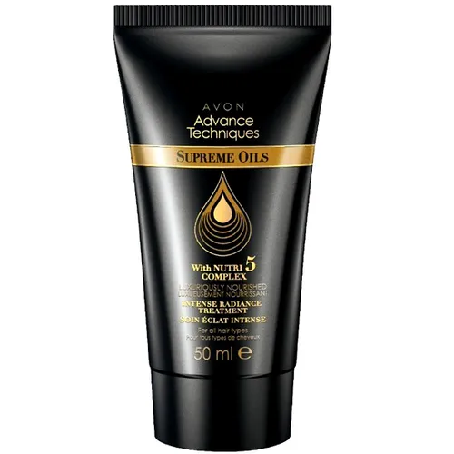 Avon Advance Techniques, Supreme Oils Treatment Mask with Nutri 5 Complex (Luksusowa intensywna kuracja odżywcza o włosów [Maska do włosów `Kompleksowa pielęgnacja`]) - 3