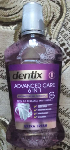 Dentix Advanced Care, Kompleksowa Ochrona, Płyn do płukania jamy ustnej` Extra Mint` - 2