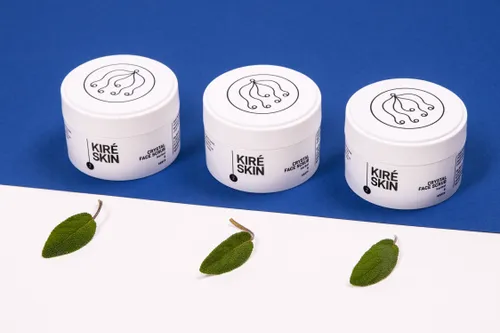 Kire Skin Crystal Face Scrub Herbal and Apple (Kryształowy peeling do twarzy `Zioła & jabłko`) - 4