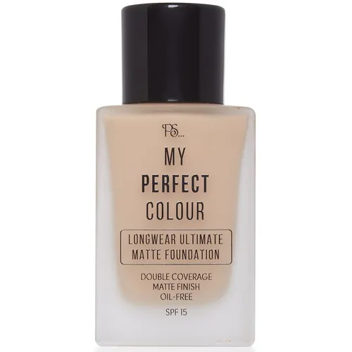 Primark My Perfect Colour Double Coverage Matte Foundation SPF 15 (Podkład matujący) - 1