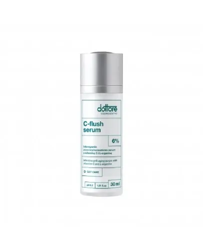 Dottore Cosmeceutici C-Flush Serum, Intensywnie przeciwzmarszczkowe serum z 6% witaminą C i L-argininą