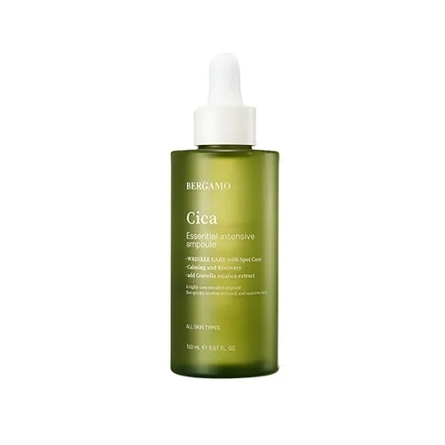 Bergamo Specialist Cica Essential Intensive Ampoule (Kojąco-nawilżająca ampułka do twarzy z wąkrotką azjatycką)