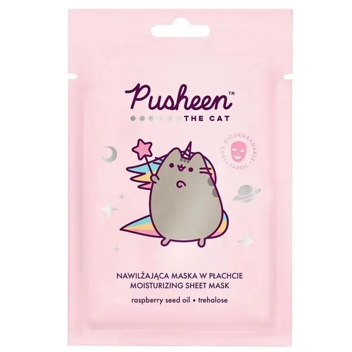 The Beauty Care Company Pusheen, Moisturizing Sheet Mask (Nawilżająca maska w płachcie)