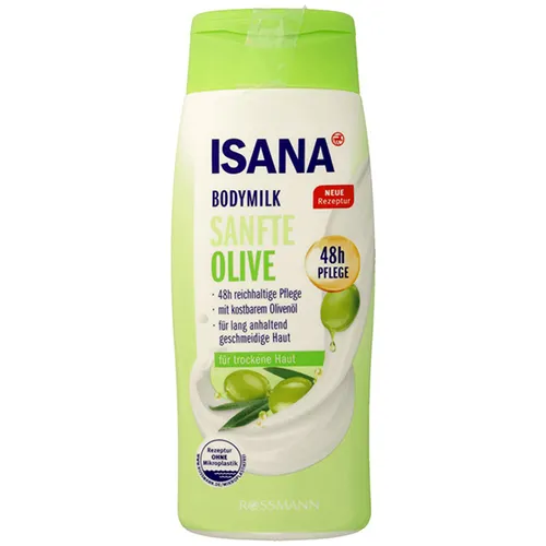 Isana Olive, Body Milk (Mleczko do ciała z oliwą z oliwek nowa wersja) - 1