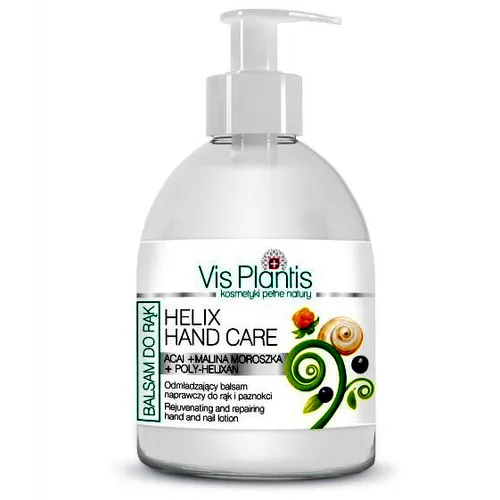 Vis Plantis Helix Hand Care, Odmładzający balsam naprawczy z filtratem śluzu ślimaka `Acai i malina moroszka` - 2
