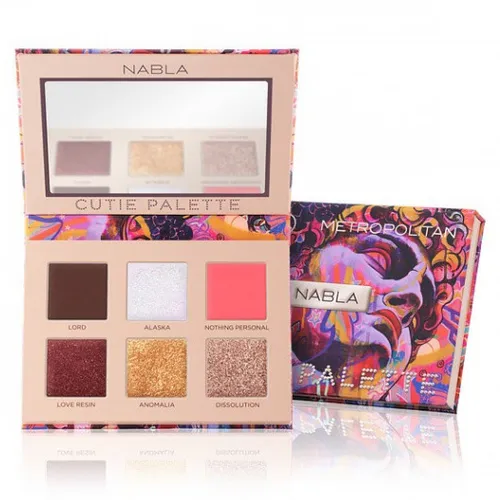 Nabla Cutie Palette Metropolitan (Paleta 6 cieni do powiek)