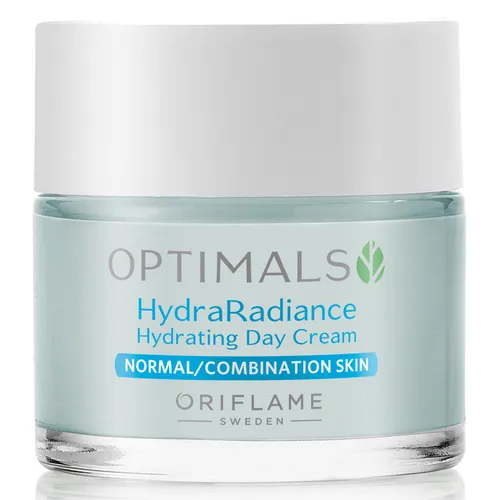Oriflame Optimals Hydra Radiance, Hydrating Day Cream Normal/Combination Skin (Nawilżający krem na dzień do cery normalnej i mieszanej)