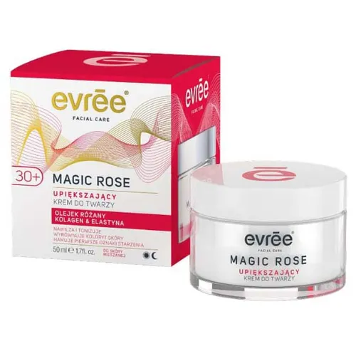 Evree Magic Rose, Facial Care, Upiekszający krem do twarzy 30+