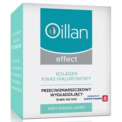 Oillan Effect, Przeciwzmarszczkowy krem wygładzający na noc
