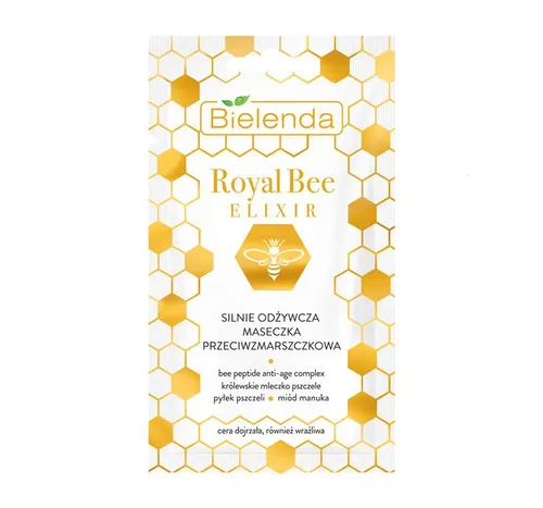 Bielenda Royal Bee Elixir, Silnie odżywcza maseczka przeciwzmarszczkowa