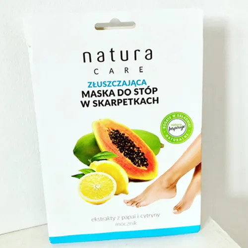 Natura Care Złuszczająca maska do stóp w skarpetkach