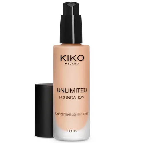 Kiko Milano Unlimited Foundation SPF 15 (Długotrwały podkład do twarzy)