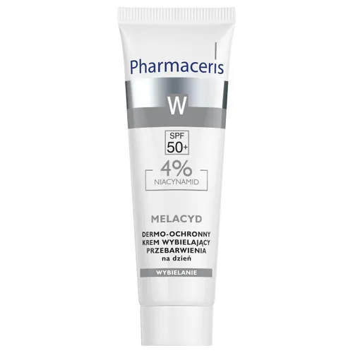 Pharmaceris W, Melacyd, Dermo - ochronny krem wybielający przebarwienia na dzień SPF50+