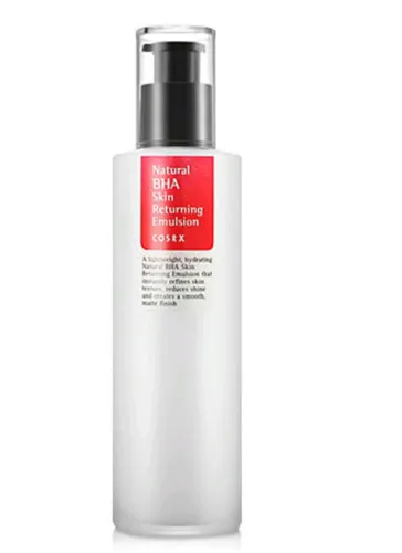 Cosrx Natural BHA Skin Returning Emulsion (Emulsja do twarzy z kwasami BHA)