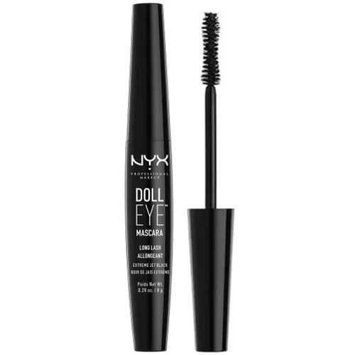 NYX Professional Makeup Doll Eye, Mascara Long Lash (Tusz pogrubiająco-wydłużający rzęsy)
