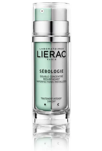 Lierac Sebologie Double Concentre Resurfacant Imperfections Installees (Dwuetapowy koncentrat korygujący uporczywe niedoskonałości)