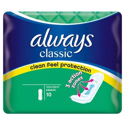 Always Classic Standard, Podpaski klasyczne bez skrzydełek rozmiar 1