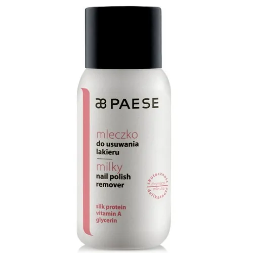 Paese Milky, Nail Polish Remover (Mleczko do usuwania lakieru)