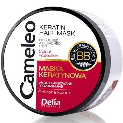 Delia Cameleo BB, Maska keratynowa do włosów farbowanych