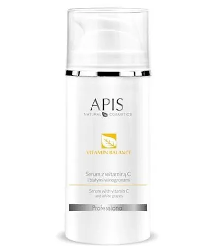 Apis Professional Line, Vitamin Balance, Serum z witaminą C i białymi winogronami (nowa wersja)