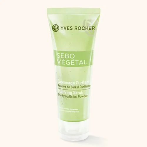 Yves Rocher Sebo Vegetal, Gommage Purifiant (Oczyszczający peeling do twarzy) - 2