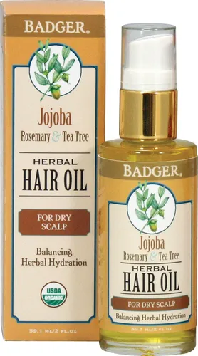Badger Herbal Hair Oil (Olejek do włosów)