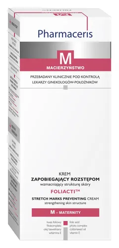 Pharmaceris M, Foliacti (Krem zapobiegający rozstępom (nowa wersja)) - 2