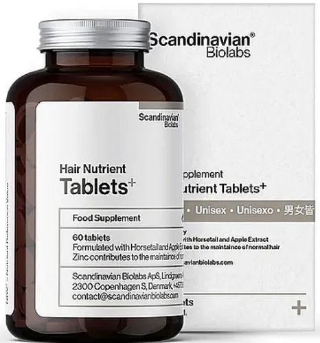 Scandinavian Biolabs Hair Nutrient Tablets (Suplement diety)