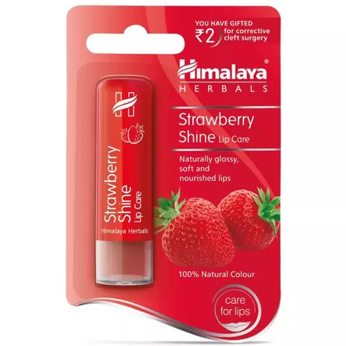 Himalaya Herbals Strawberry Shine Lip Balm (Balsam do ust `Truskawkowy połysk`) - 2