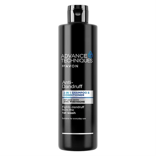 Avon Advance Techniques, Anti- Dandruff 2 in 1 Shampoo & Conditioner (Szampon przeciwłupieżowy i odżywka 2 w 1) - 1