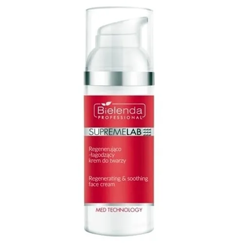 Bielenda Professional SUPREMELAB Post Treatment Care, Regenerating & Soothing Face Cream (Regenerująco-łagodzący krem do twarzy)