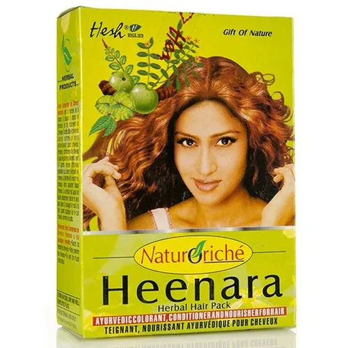 Hesh Pharma Heenara, Herbal Hair Pack (Naturalna farba do włosów z henną)