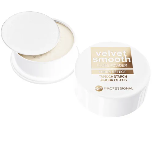 Bell Professional Velvet Smooth Loose Powder (Wegański wygładzający puder sypki)