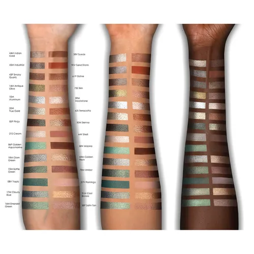 Natasha Denona Eyeshadow Palette 28  Green Brown (Paleta cieni do powiek) - 2