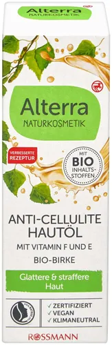 Alterra Bio Anti- Cellulite Hautoil Bio- Birke (Olejek do ciała antycelulitowy `Brzoza`)