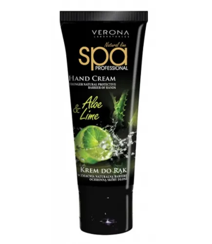 Verona Laboratories Natural Line SPA, Krem do rąk 'Aloes i limonka'