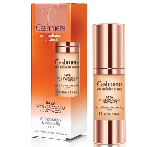 Cashmere Anti-pollution Protect, Baza wygładzająco-odżywcza SPF 10